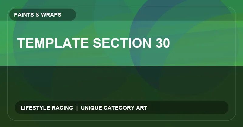 Template Section 30